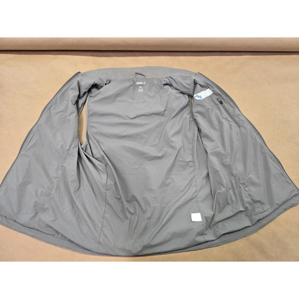 Johnnie O‎ Men's Duffy Puffy Vest Size M Meteor Gray MUCH Logo